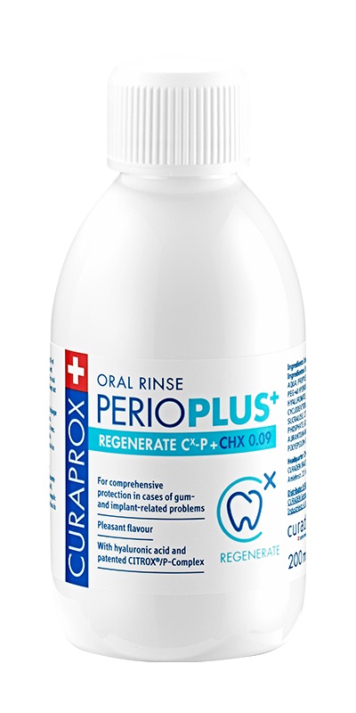 CURAPROX PERIOPLUS+ REGENERATE CHX 0,09% 200 ML - Farmaciapacini.it