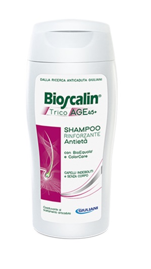 BIOSCALIN TRICOAGE 45+ SHAMPOO 200 ML BOLLINO PREZZO SPECIALE - Farmaciapacini.it