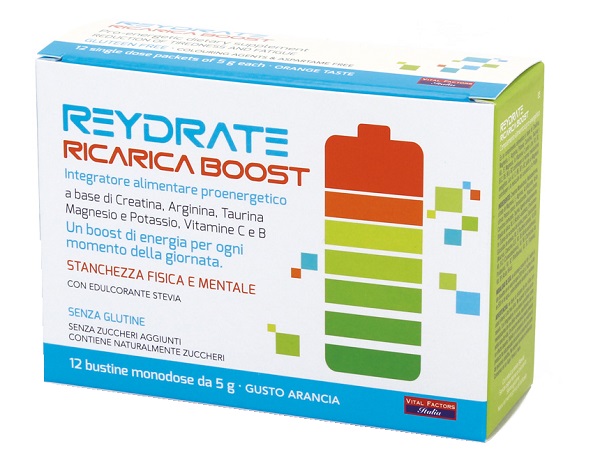 REYDRATE RICARICA BOOST 12 BUSTINE - Farmaciapacini.it