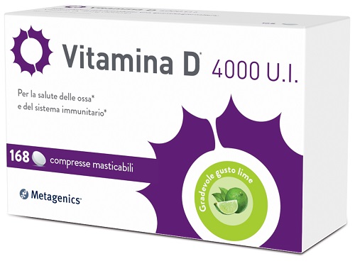 VITAMINA D 4000UI 168 COMPRESSE MASTICABILI - Farmaciapacini.it
