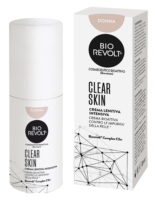 BIOREVOLT RX CLEAR SKIN DONNA CREMA LENITIVA INTENSIVA BIOATTIVA PER PELLI IMPURE 30 ML - Farmaciapacini.it