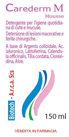 CAREDERM M MOUSSE 150 ML - Farmaciapacini.it