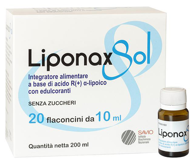 LIPONAX SOLUZIONE 20 FLACONCINI 10 ML - Farmaciapacini.it