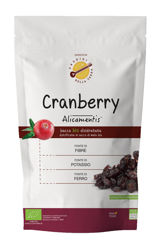 CRANBERRY BIO 220 G ALICAMENTIS - Farmaciapacini.it