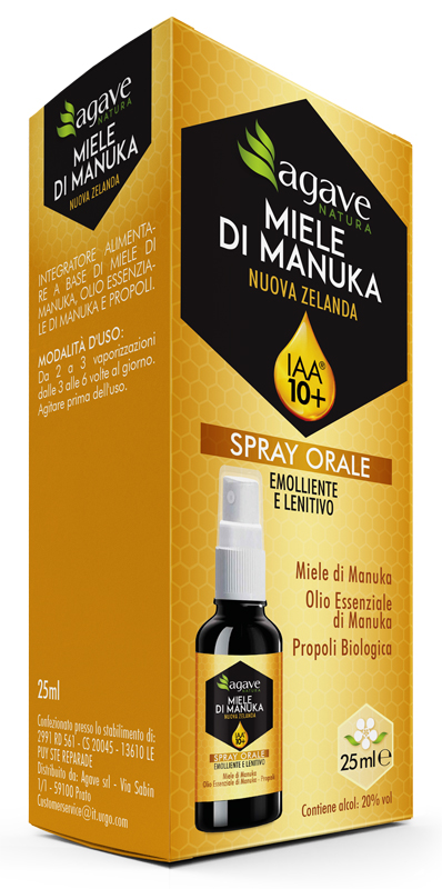 AGAVE NATURA SPRAY ORALE IAA 10+ 27 ML - Farmaciapacini.it