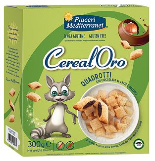 PIACERI MEDITERRANEI CEREALORO QUADROTTI 300 G - Farmaciapacini.it