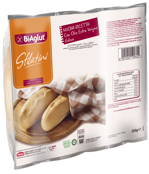 BIAGLUT PANE SOFFICE SFILATINI 3 X 75 G - Farmaciapacini.it