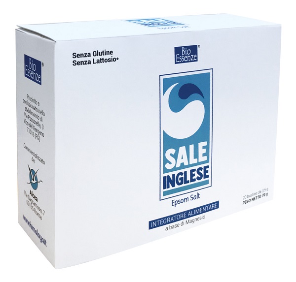 BIO ESSENZE SALE INGLESE 20 BUSTINE X 3,5G - Farmaciapacini.it