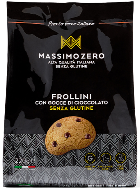 MASSIMO ZERO FROLLINI GOCCE CIOCCOLATO 220 G - Farmaciapacini.it
