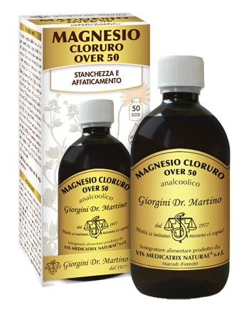 MAGNESIO CLORURO OVER 50 500 ML LIQUIDO ANALCOLICO - Farmaciapacini.it