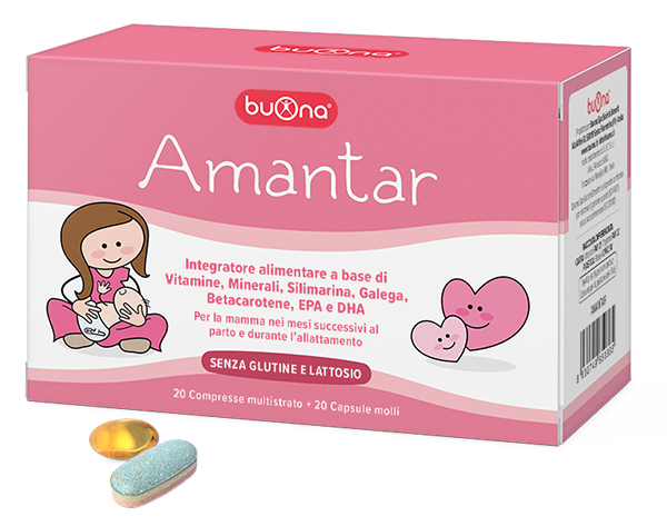 AMANTAR 20 COMPRESSE + 20 CAPSULE - Farmaciapacini.it
