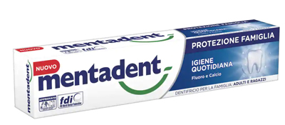 MENTADENT PROTEZIONE FAMIGLIA IGIENE QUOTIDIANA 75 ML - Farmaciapacini.it