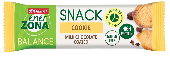 ENERZONA SNACK COOKIE MILK CIOCHOLATE 33 G - Farmaciapacini.it