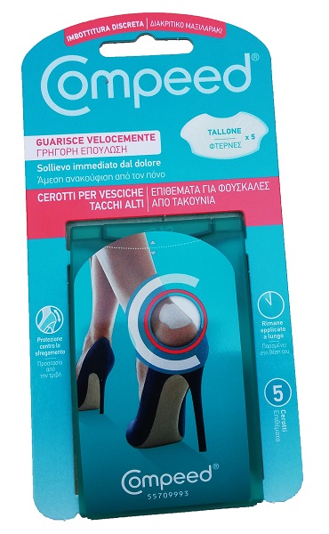 CEROTTO COMPEED VESCICHE TACCHI ALTI 5 PEZZI - scadenza 31.10.2025 - Farmaciapacini.it