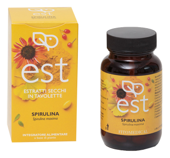 SPIRULINA ESTRATTO SECCO 60 TAVOLETTE - Farmaciapacini.it