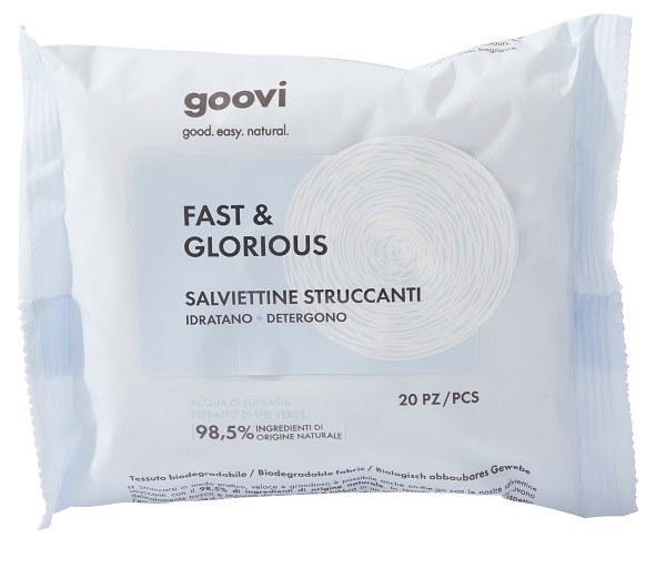 GOOVI SALVIETTINE STRUCCANTI 20 PEZZI - Farmaciapacini.it
