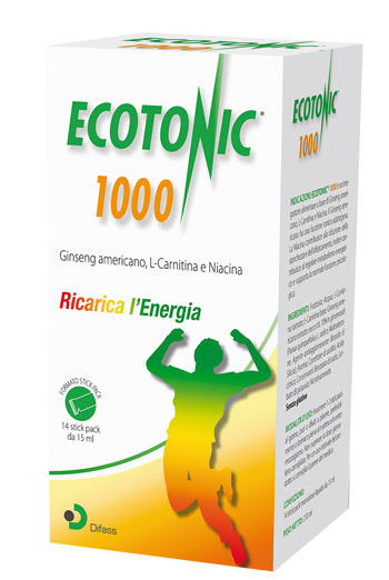 ECOTONIC 1000 14 STICK PACK 15 ML - Farmaciapacini.it