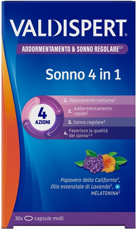 VALDISPERT NOTTE 4 IN 1 30 CAPSULE MOLLI - Farmaciapacini.it