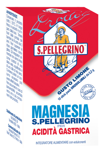 MAGNESIA S PELLEGRINO ACIDITA' GASTRICA 10 BUSTINE - Farmaciapacini.it