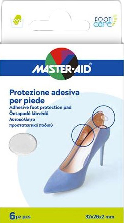 MASTER-AID FOOT CARE PROTEZIONE GEL ADESIVA 6 PEZZI - Farmaciapacini.it
