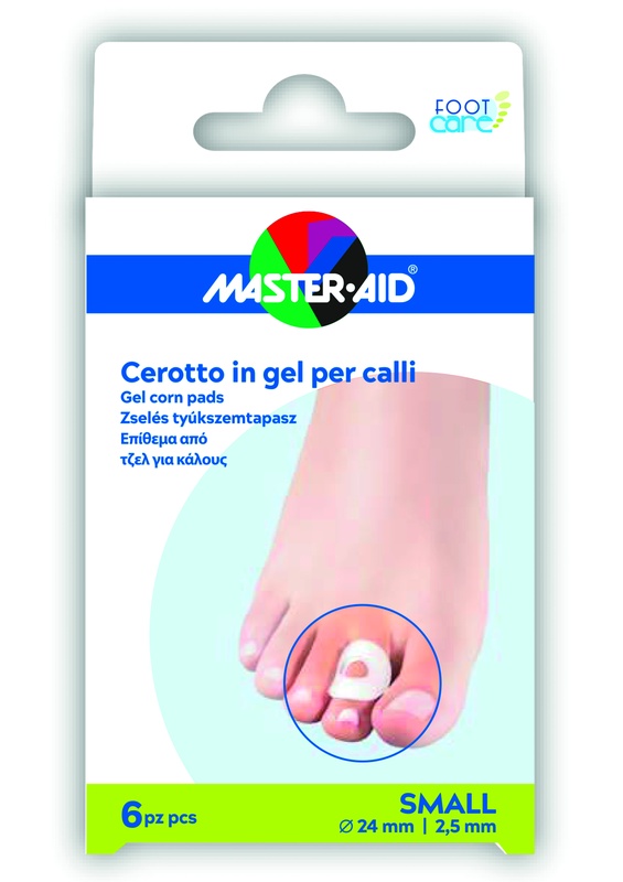 MASTER-AID FOOT CARE CEROTTO GEL CALLI TAGLIA S 6 PEZZI - Farmaciapacini.it