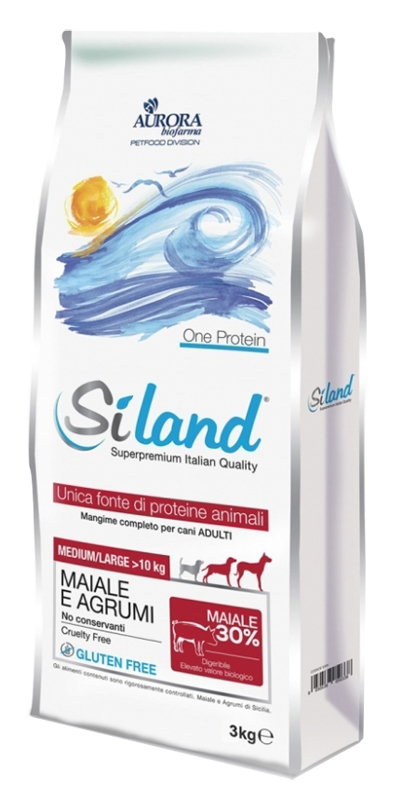 SILAND ADULT MEDIUM/LARGE MAIALE/AGRUMI 3 KG - Farmaciapacini.it