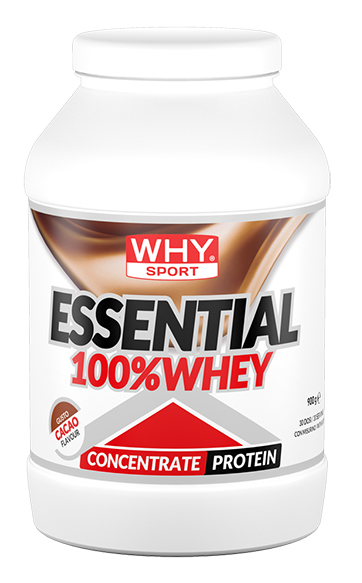 WHYSPORT ESSENTIAL 100% WHEY CACAO 900 G - Farmaciapacini.it