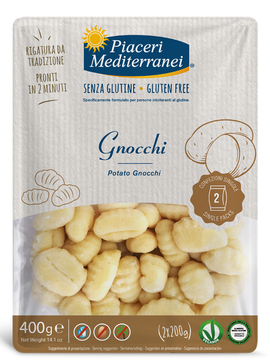 PIACERI MEDITERRANEI GNOCCHI 400 G - Farmaciapacini.it