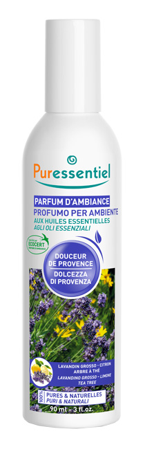 PURESSENTIEL PROFUMO AMBIENTE DOLCEZZA PROVENZA ECOCERT 90 ML - Farmaciapacini.it
