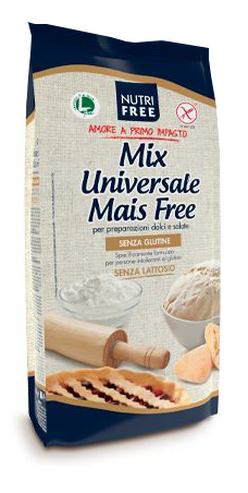 NUTRIFREE BIO MIX FARINA PER PANE/PASTA/PIZZA 800 G - Farmaciapacini.it