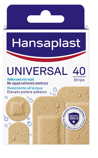 CEROTTO HANSAPLAST UNIVERSAL ASSORTITI 40 PEZZI - Farmaciapacini.it