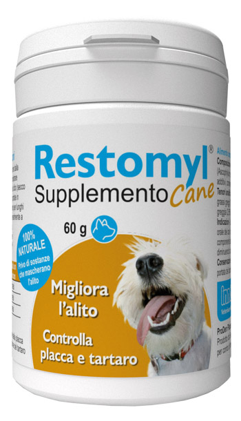 RESTOMYL SUPPLEMENTO CANE FLACONCINO 60 G - Farmaciapacini.it