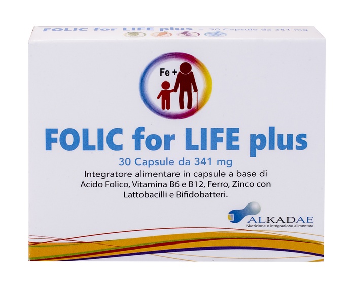 FOLIC FOR LIFE PLUS 30 CAPSULE - Farmaciapacini.it