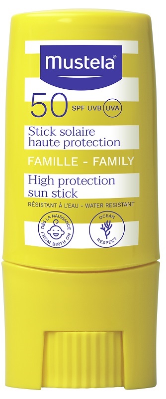 MUSTELA STICK SOLARE PROTEZIONE MOLTO ALTA SPF50 9 ML - Farmaciapacini.it