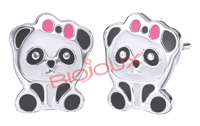 ORECCHINO STERILE BJT711 STS BABY PANDA - Farmaciapacini.it