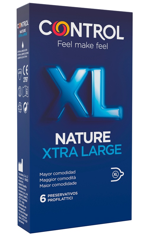 PROFILATTICO CONTROL NEW NATURE 2,0 XL 6 PEZZI - Farmaciapacini.it