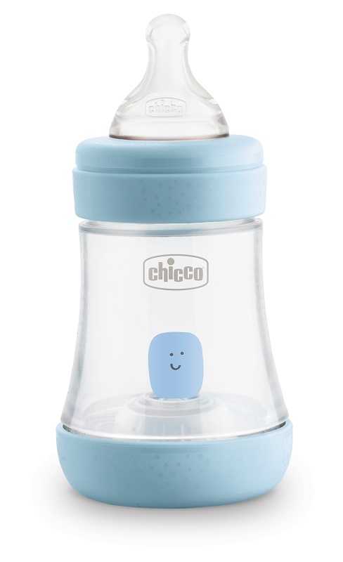 CHICCO BIBERON PERFECT 5 BOY 150 ML IN SILICONE 1 FORO - Farmaciapacini.it