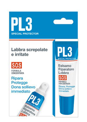 PL3 BALSAMO RIPARATORE LABBRA SOS CON ASTUCCIO 7,5 ML - Farmaciapacini.it