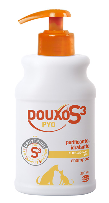 DOUXO S3 PYO SHAMPOO FLACONE 200 ML - Farmaciapacini.it