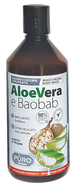 PURO BAGNOSCHIUMA ALOE E BAOBAB 500 ML - Farmaciapacini.it