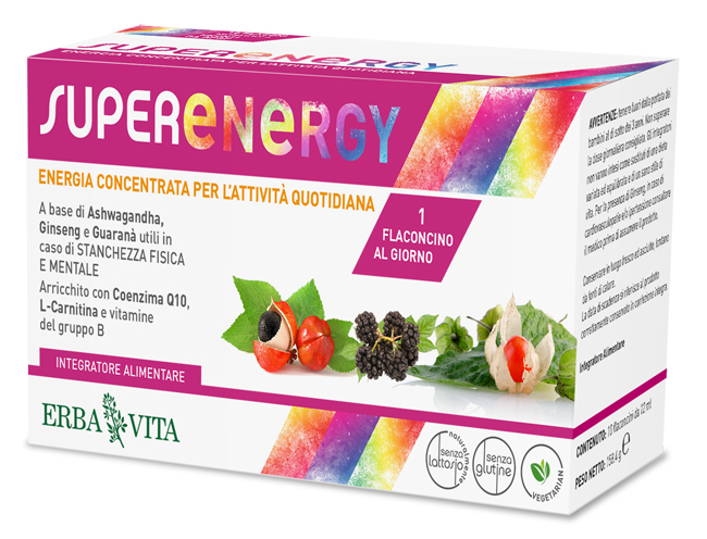 SUPER ENERGY 10 FLACONCINI - Farmaciapacini.it