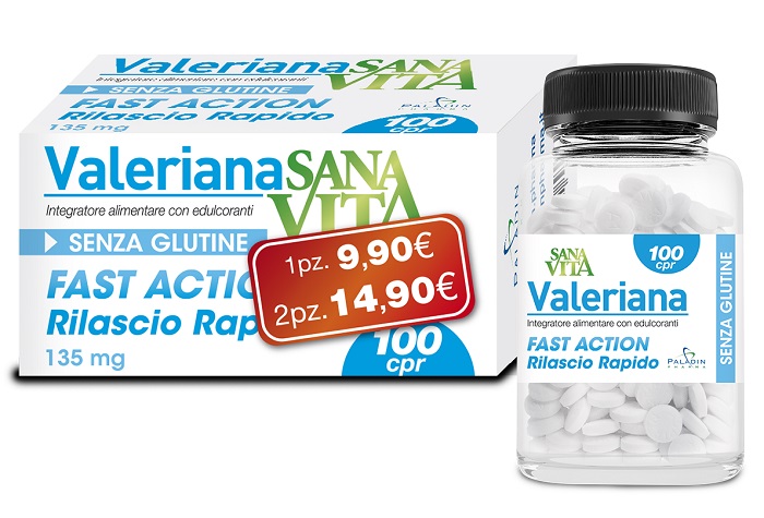 SANAVITA VALERIANA 100 COMPRESSE - Farmaciapacini.it