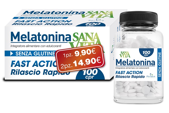 SANAVITA MELATONINA 100 COMPRESSE - Farmaciapacini.it