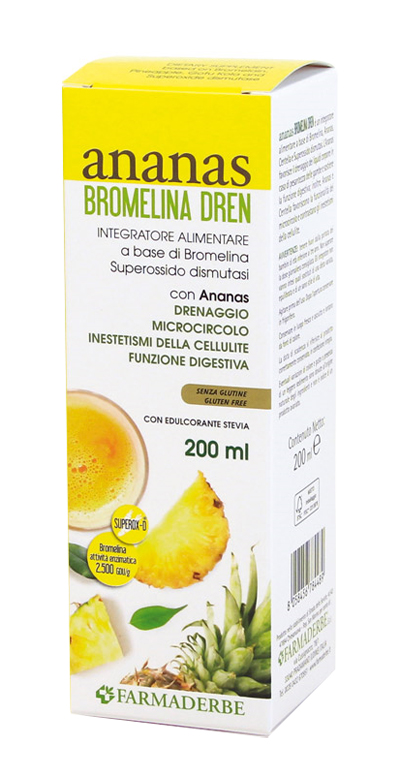 ANANAS BROMELINA DREN 200 ML - Farmaciapacini.it