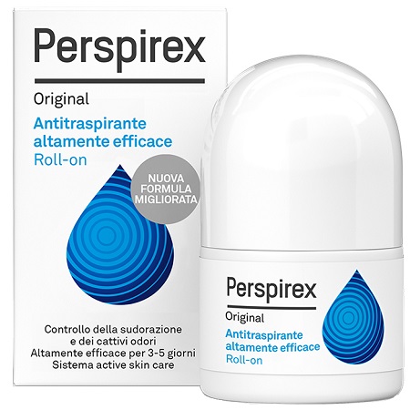 PERSPIREX ORIGINAL ANTITRASPIRANTE ROLL-ON DEODORANTE NUOVA FORMULA 20 ML - Farmaciapacini.it
