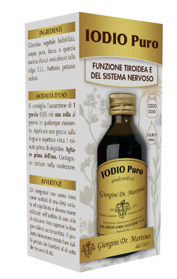 IODIO PURO ANALCOLICO 100 ML - Farmaciapacini.it