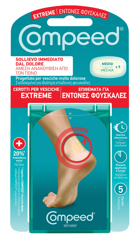 COMPEED CEROTTI PER VESCICHE EXTREME 5 PEZZI - Farmaciapacini.it