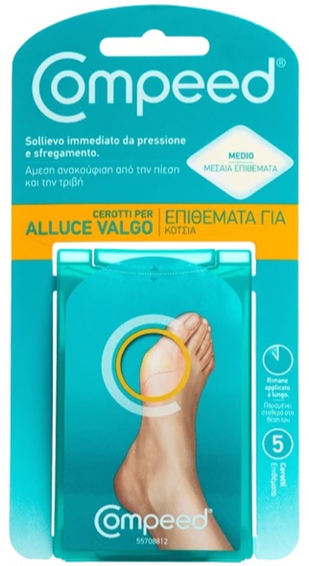 COMPEED CEROTTI PER ALLUCE VALGO 5 PEZZI - Farmaciapacini.it