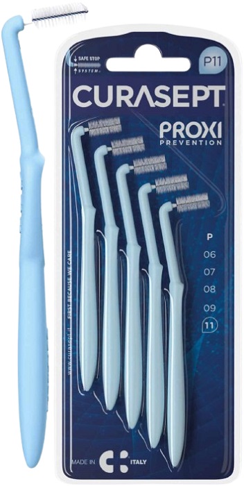 CURASEPT PROXI ANGLE P11 AZZURRO/LIGHT BLUE - Farmaciapacini.it