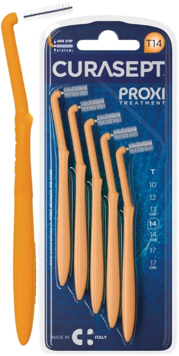CURASEPT PROXI ANGLE T14 ARANCIO/ORANGE - Farmaciapacini.it